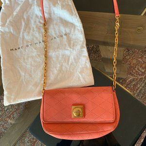Orange Marc by Marc Jacobs Leather Crossbody Bag